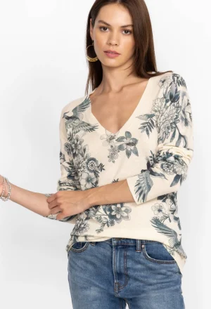 Women Johnny Was Anahi Printed Pullover