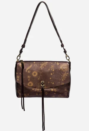 Women Johnny Was Asteria Italian Leather Shoulder Bag