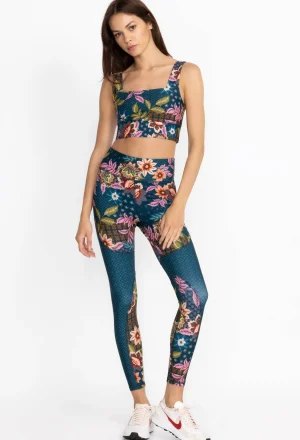 Women Johnny Was Bee Active High Waist Seamed Legging