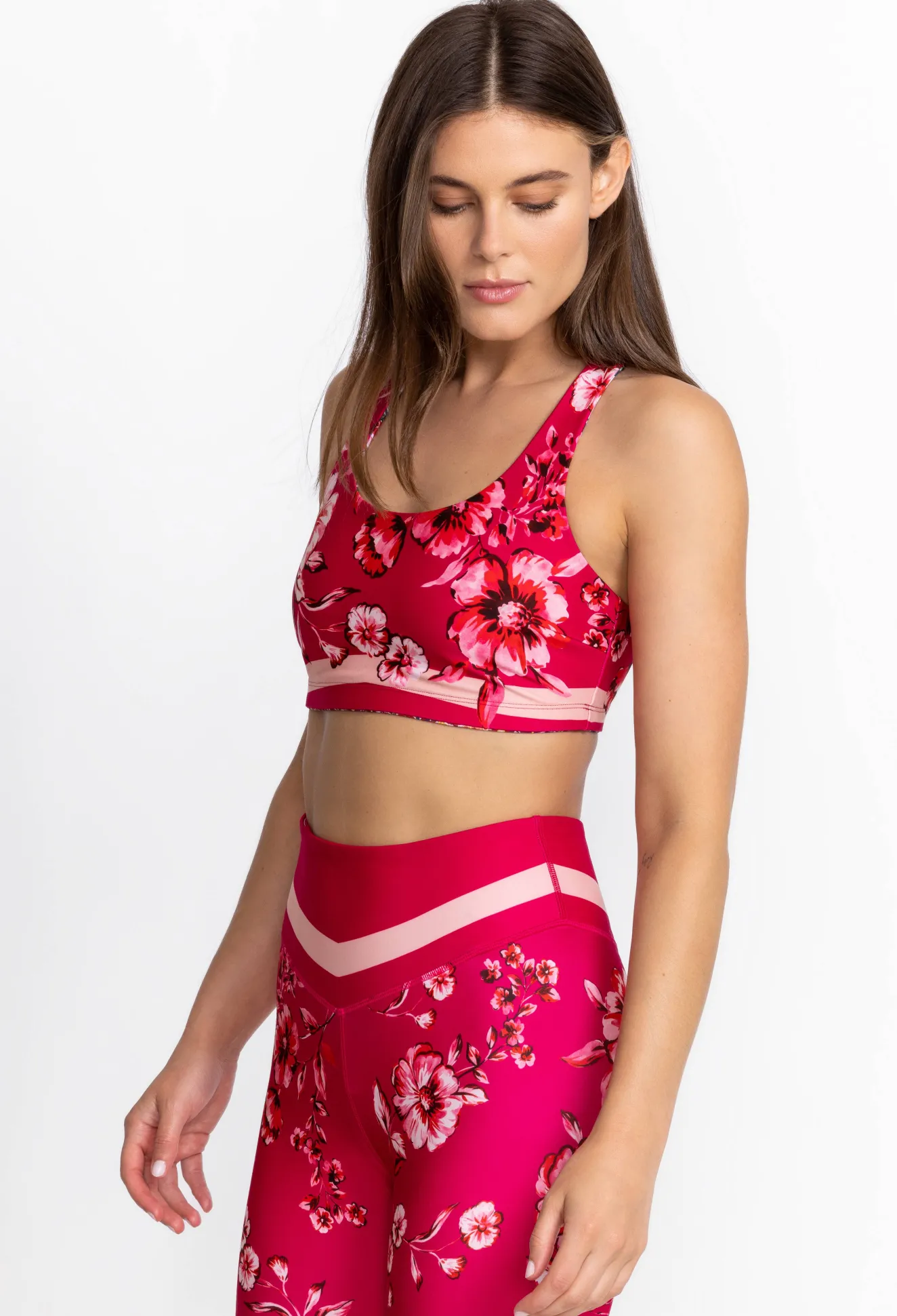 Women Johnny Was Bee Active Reversible Sports Bra