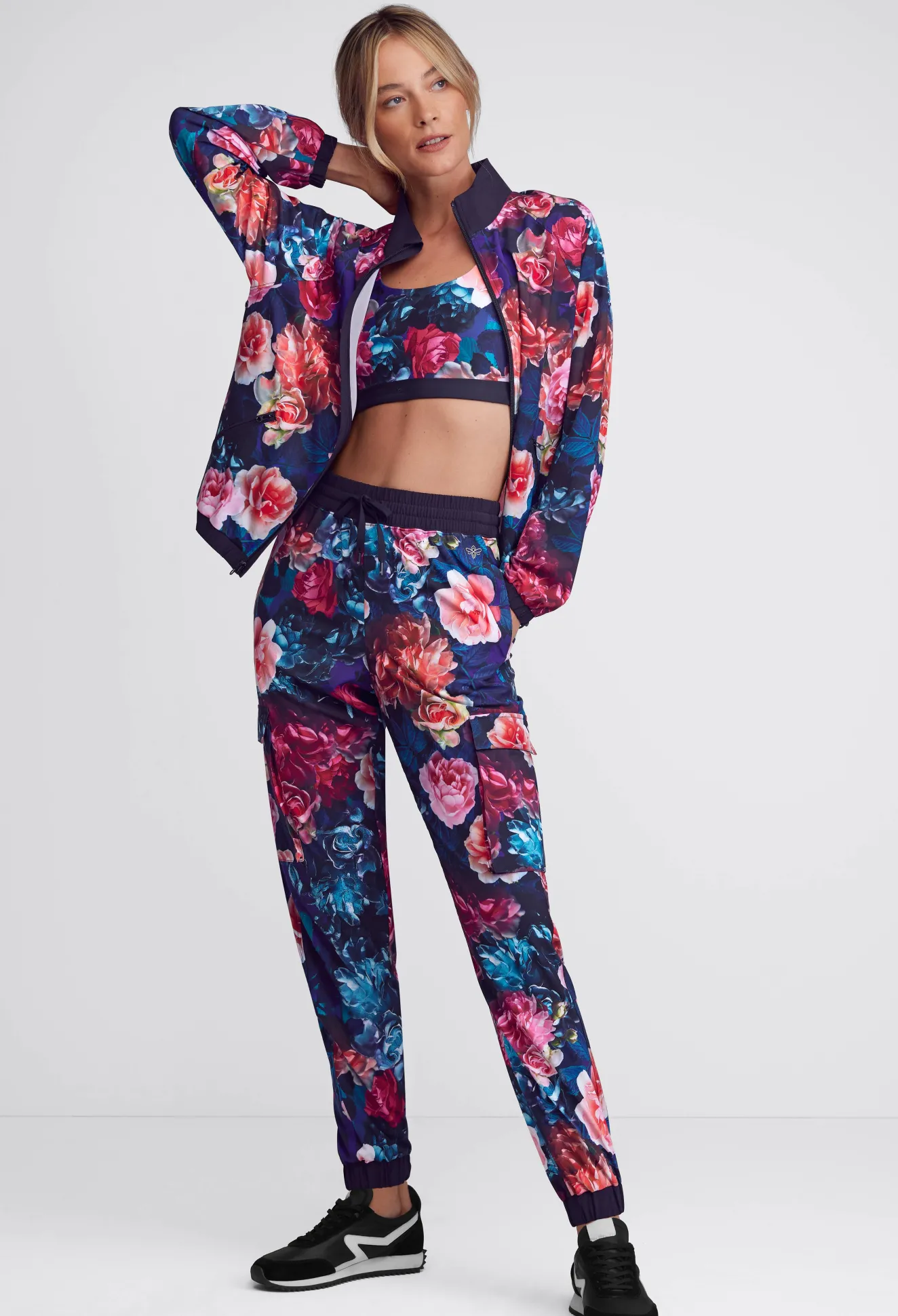 Women Johnny Was Bee Active Reversible Sports Bra