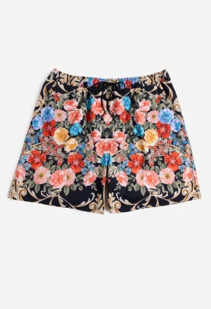 Women Johnny Was Black Royal Mens Swim Trunk