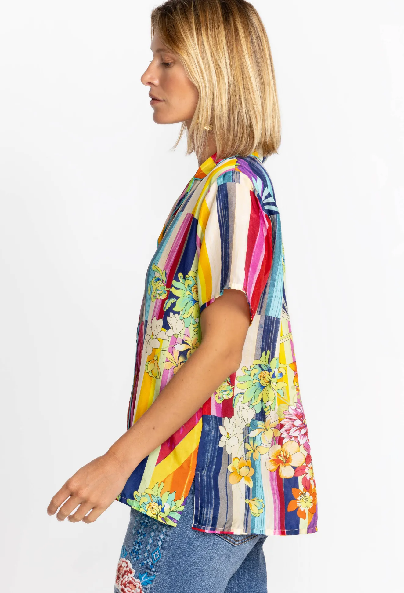 Women Johnny Was Button Up