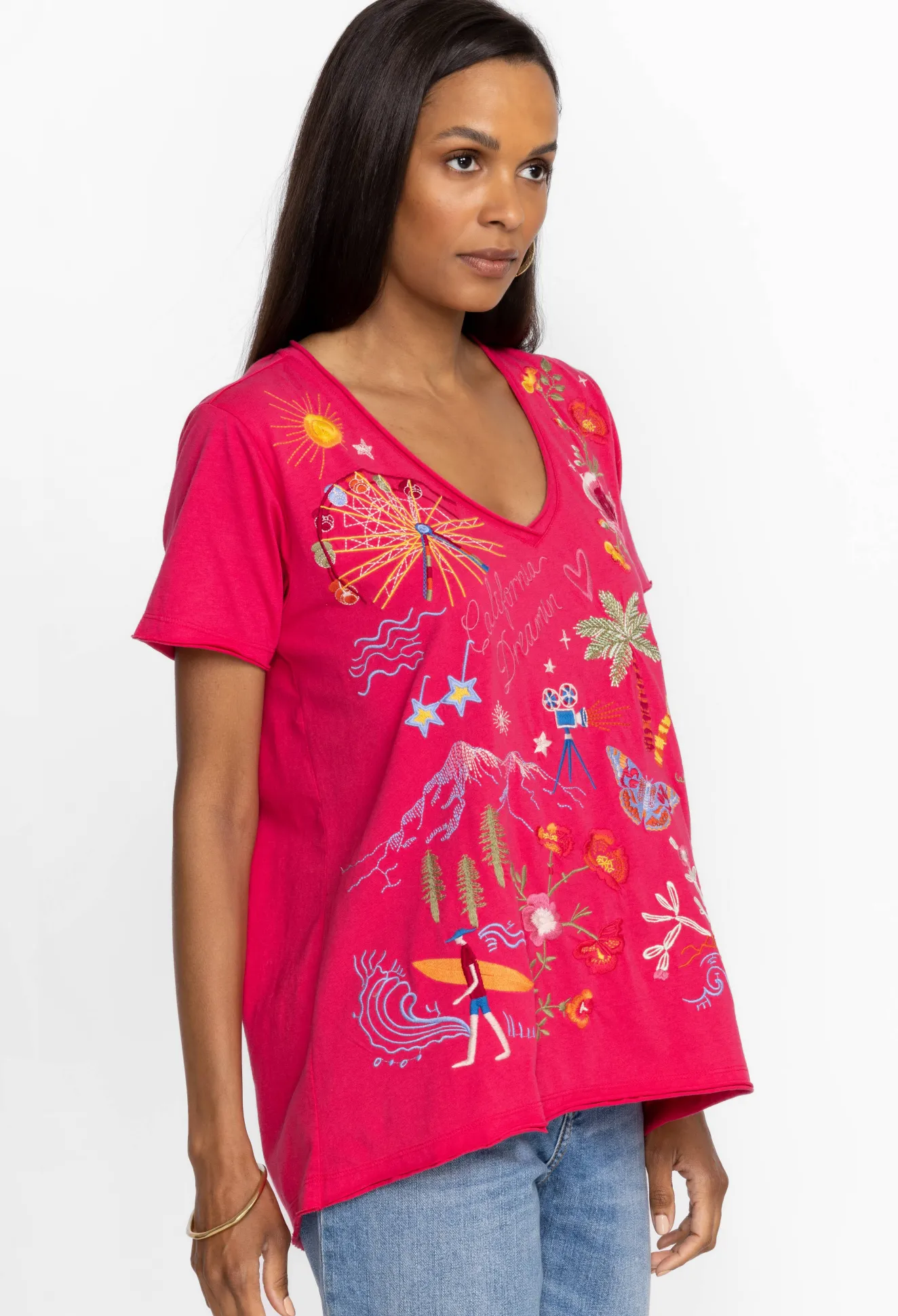 Women Johnny Was California Everyday Tee