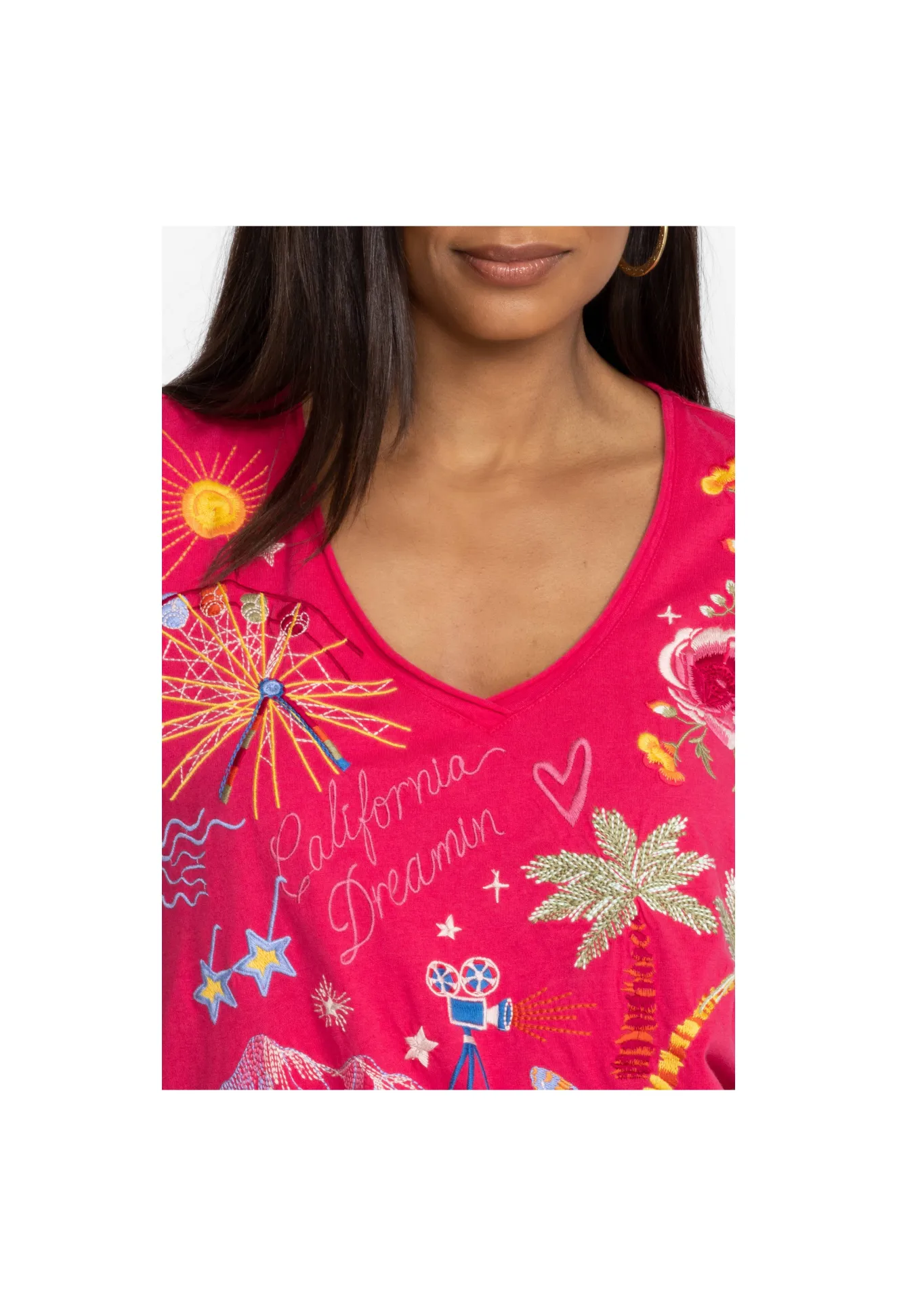 Women Johnny Was California Everyday Tee