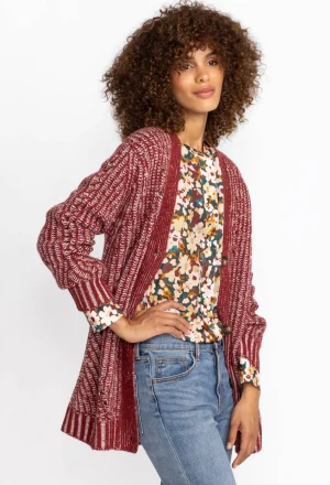 Women Johnny Was Calme Drop Needle Cardigan