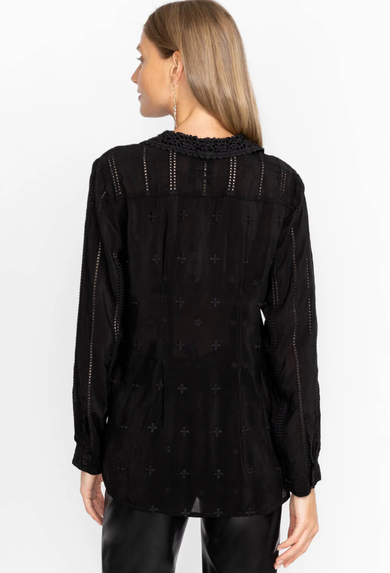 Women Johnny Was Celia Applique Shirt