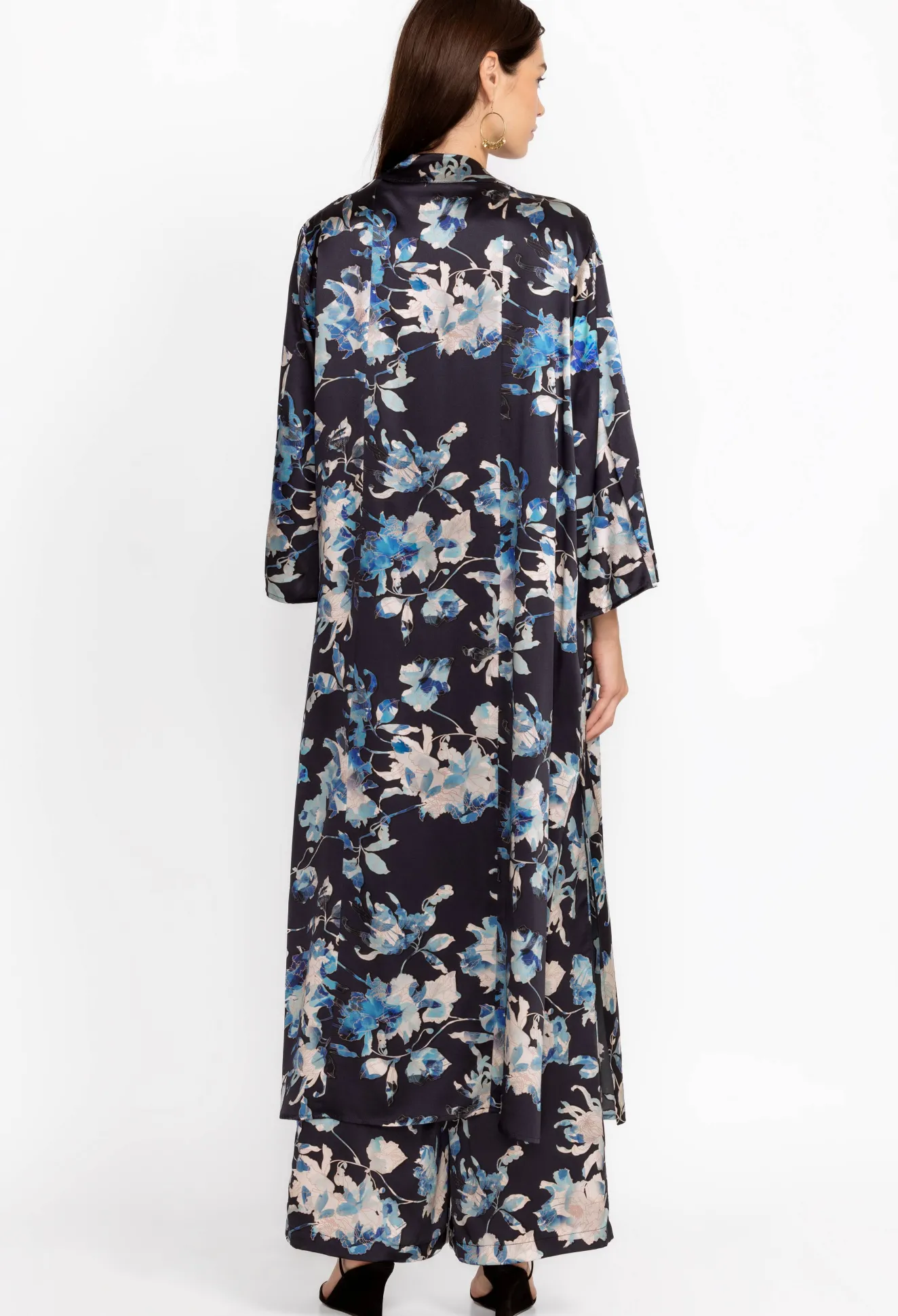 Women Johnny Was Charmeuse Wrap Kimono