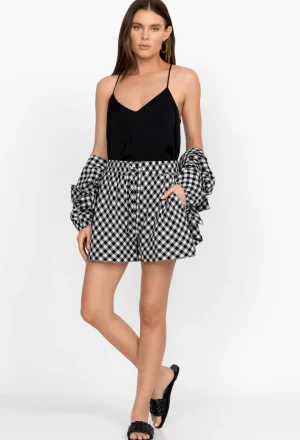 Women Johnny Was Drawstring A-Line Short