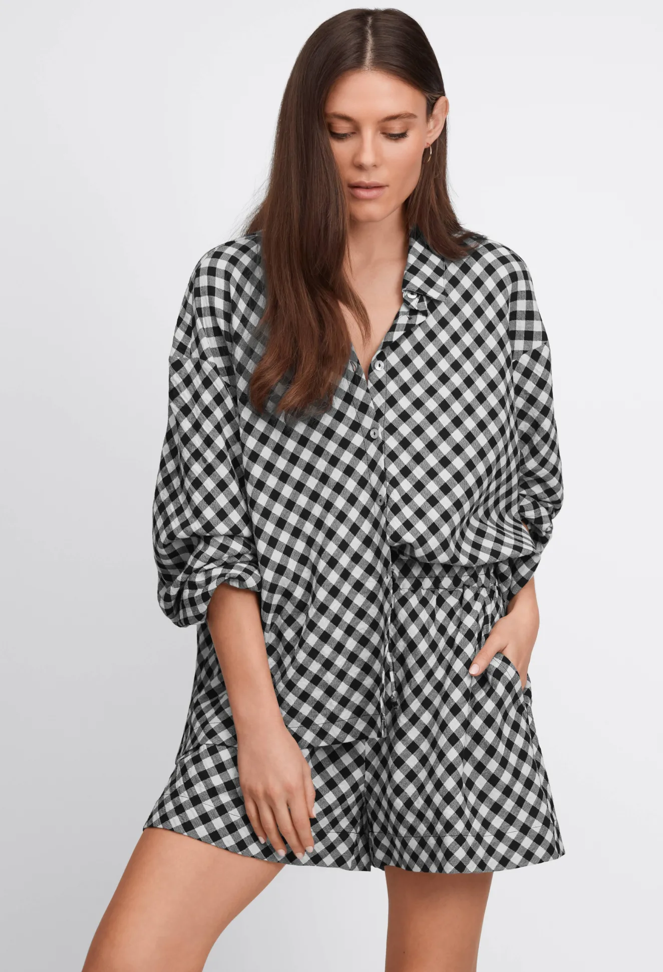 Women Johnny Was Drawstring A-Line Short