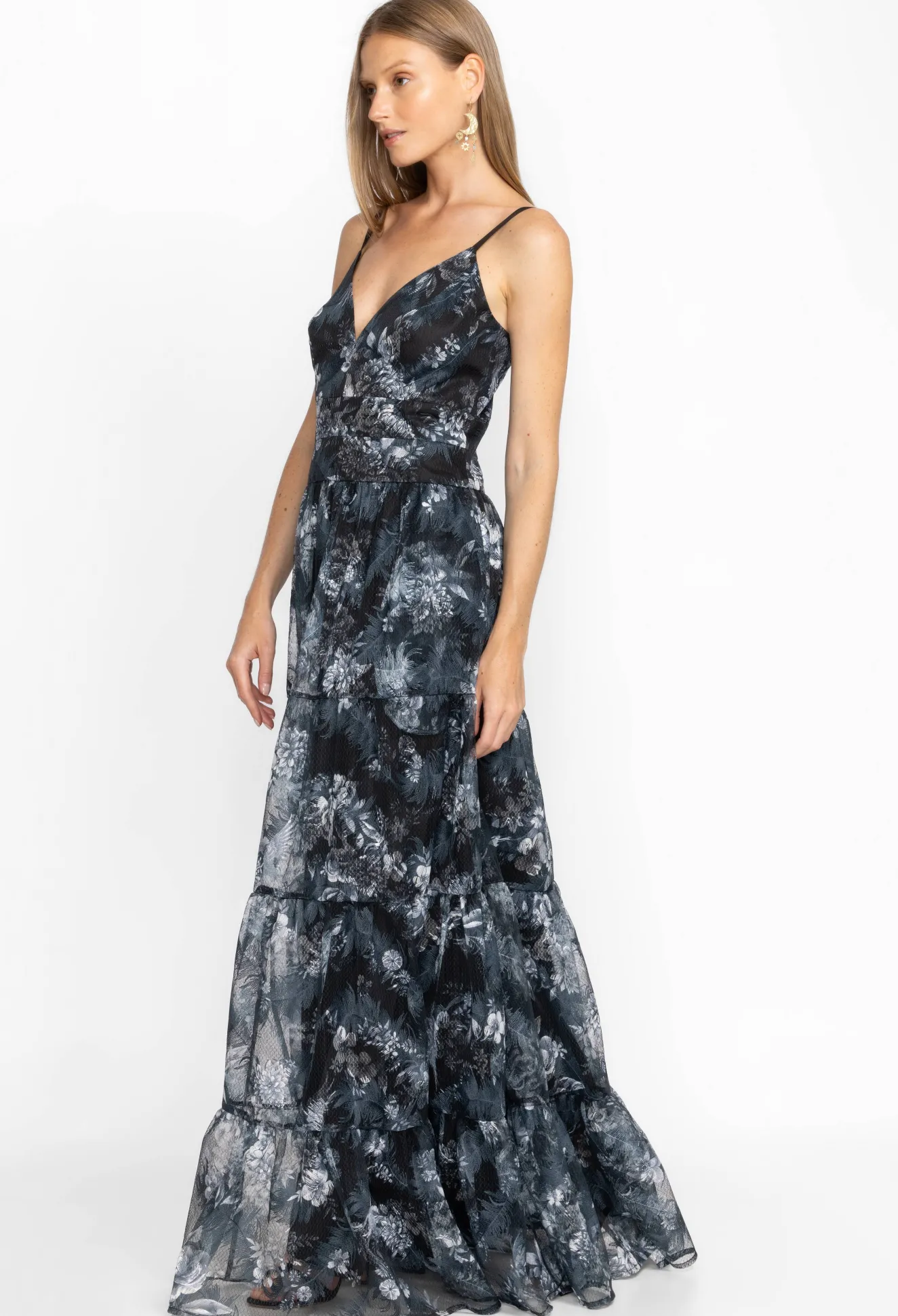 Women Johnny Was Dreamer Embroidered Maxi Dress