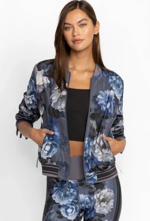 Women Johnny Was Drop Shoulder Bomber Jacket