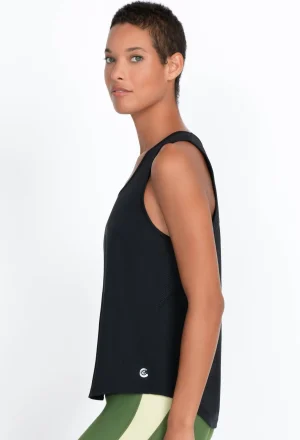 Women Johnny Was Effect Mesh Contrast Tank