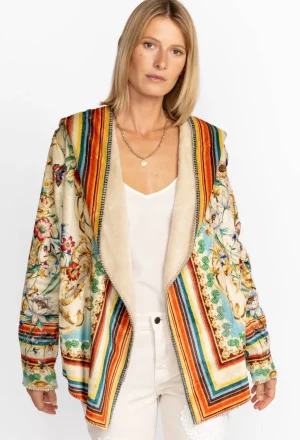 Women Johnny Was Felix Sherpa Jacket