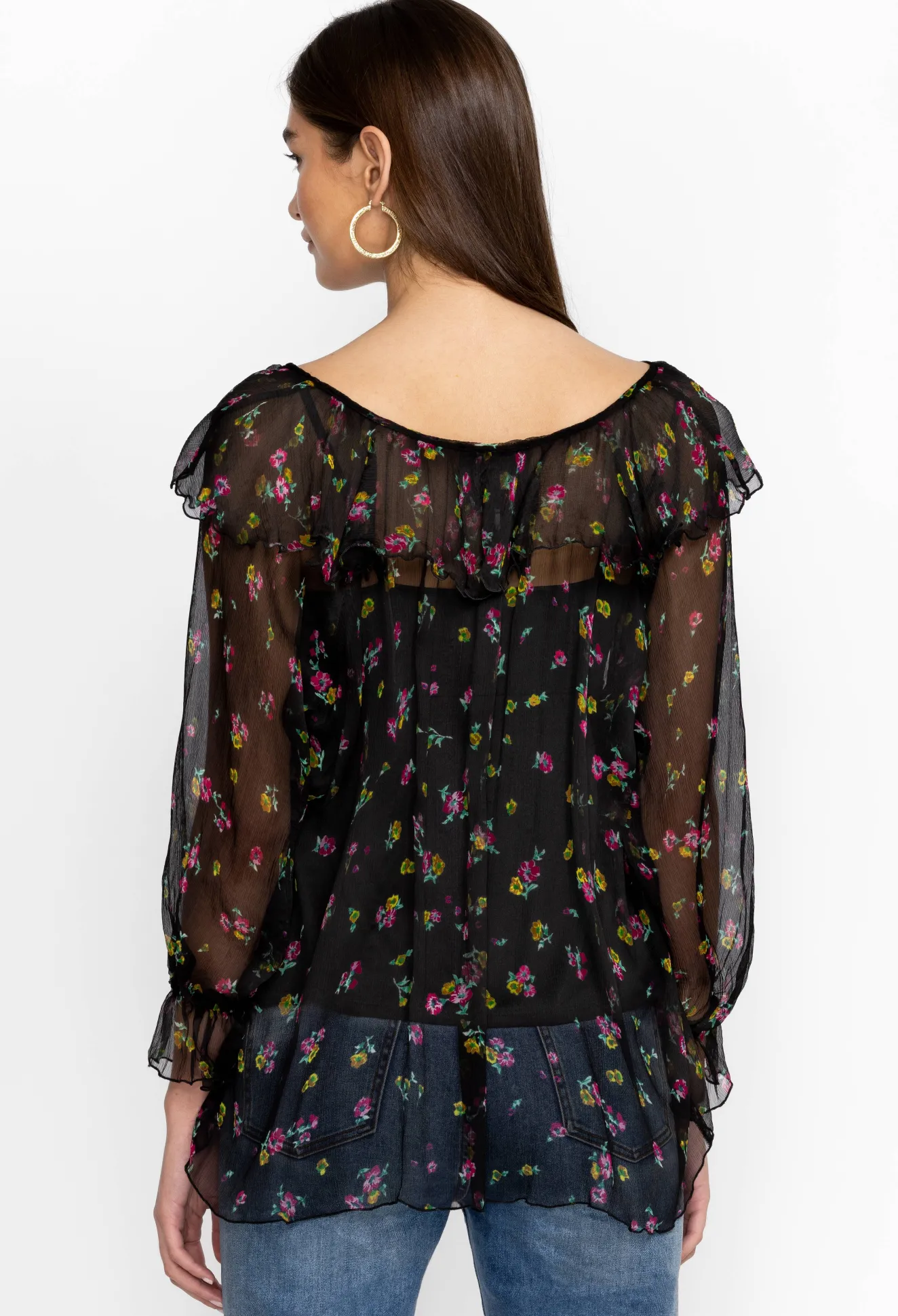 Women Johnny Was Fernanda Peasant Blouse