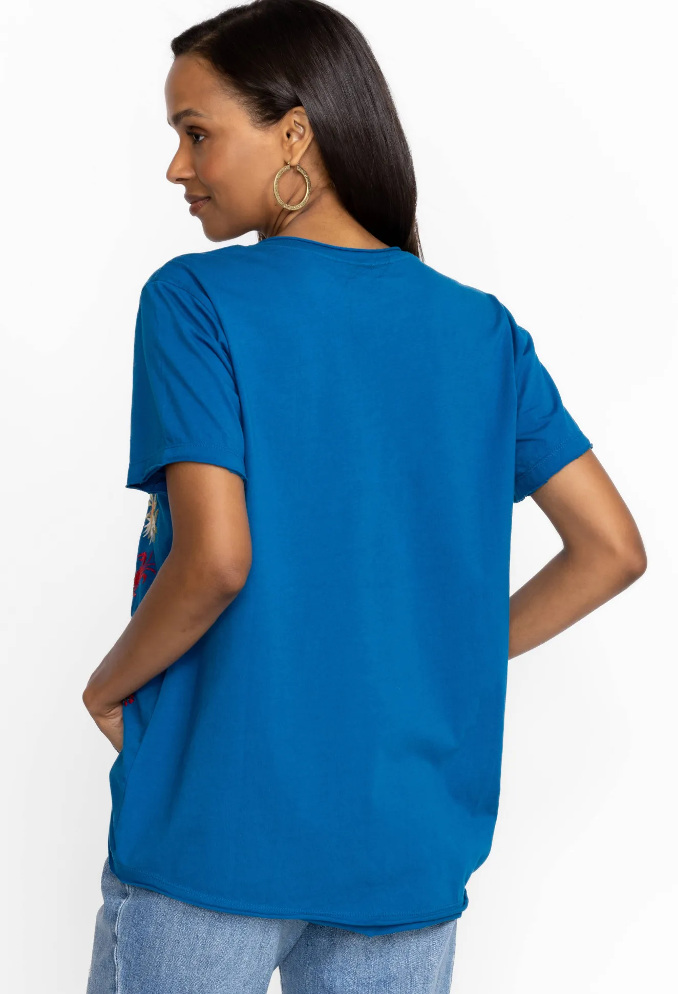 Women Johnny Was Florida Everyday Tee