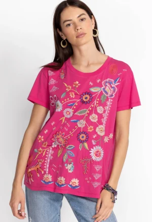 Women Johnny Was Griffin Easy Fit Tee