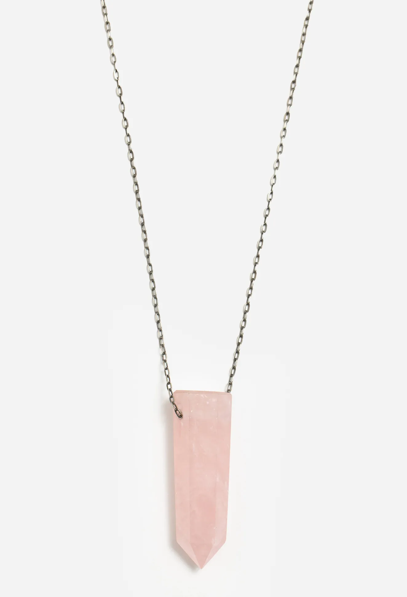 Women Johnny Was Joseph Brooks Rose Quartz Necklace