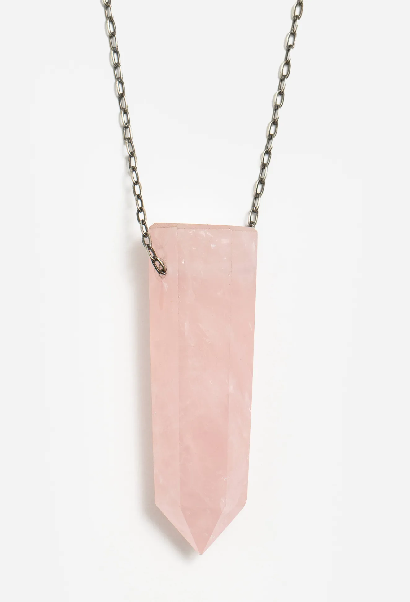 Women Johnny Was Joseph Brooks Rose Quartz Necklace