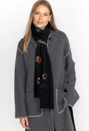 Women Johnny Was Ladie Rhinestone Scarf