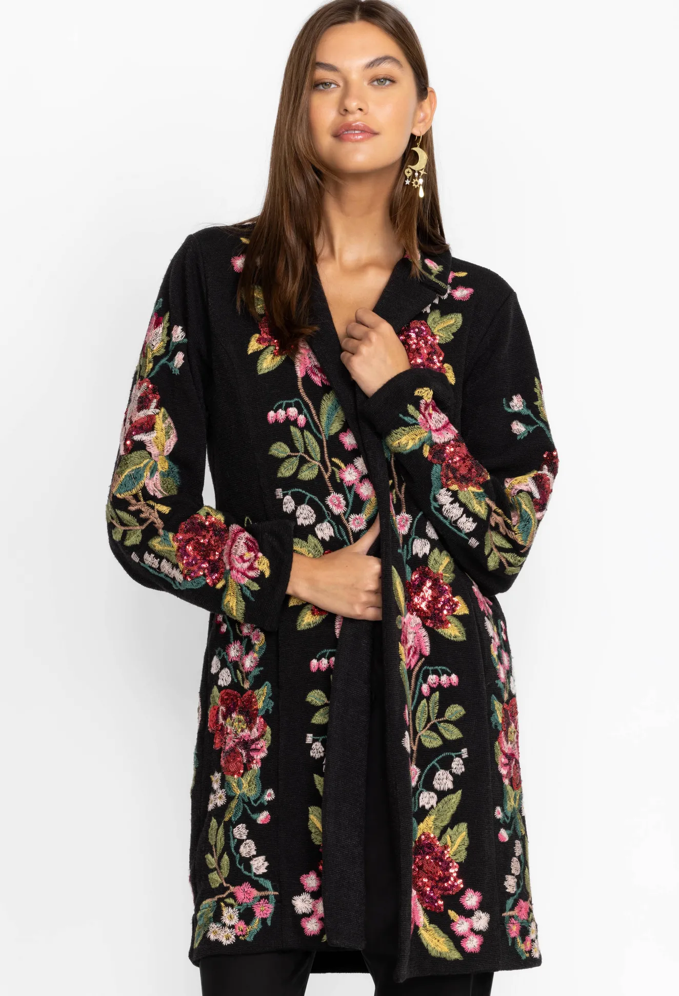 Women Johnny Was Lois Sequin Blazer