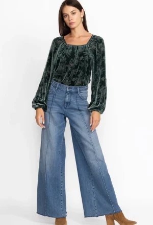 Women Johnny Was Maldives Wide Leg Jean