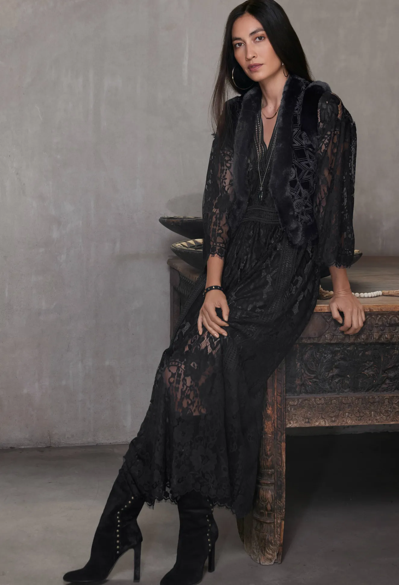 Women Johnny Was Morningside Silk Vest