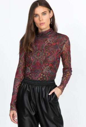 Women Johnny Was Potion Mock Neck