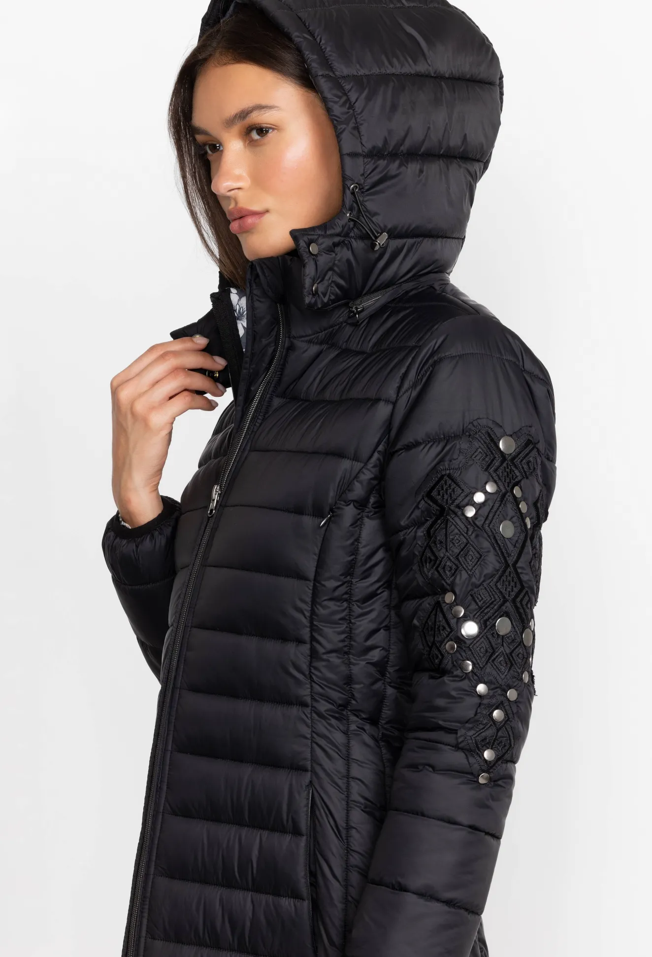 Women Johnny Was Sano Ski Puffer Coat