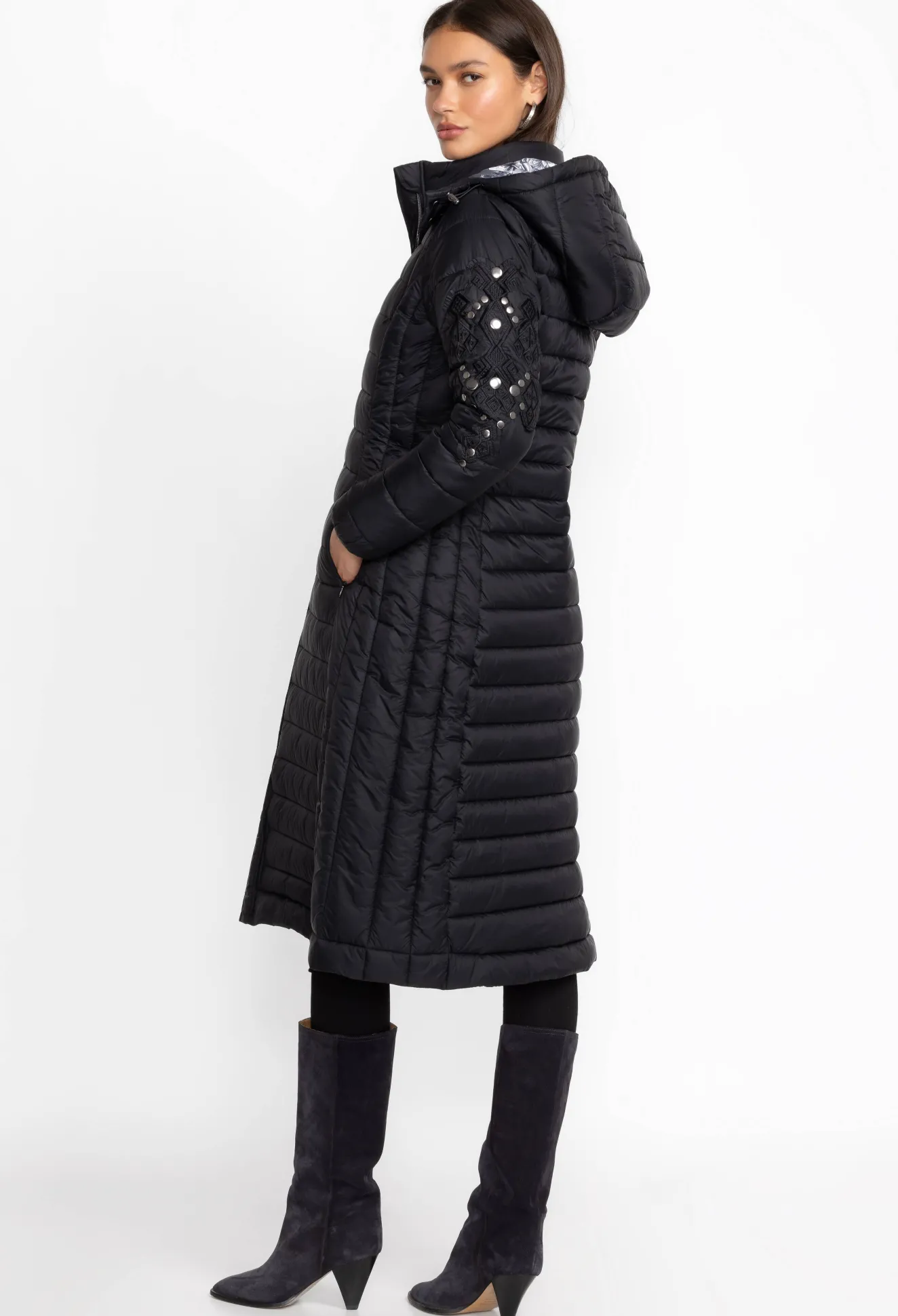 Women Johnny Was Sano Ski Puffer Coat