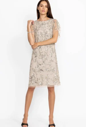 Women Johnny Was Sequin Cocktail Dress