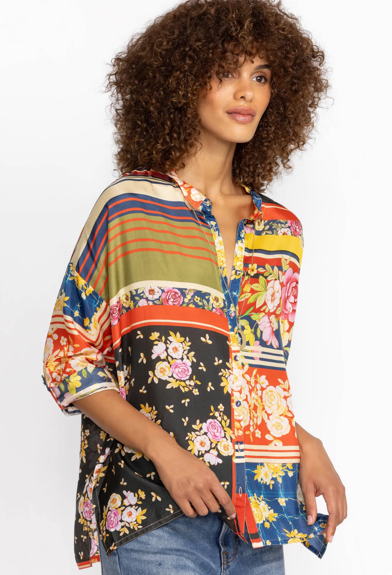 Women Johnny Was The Audrey Oversized Blouse