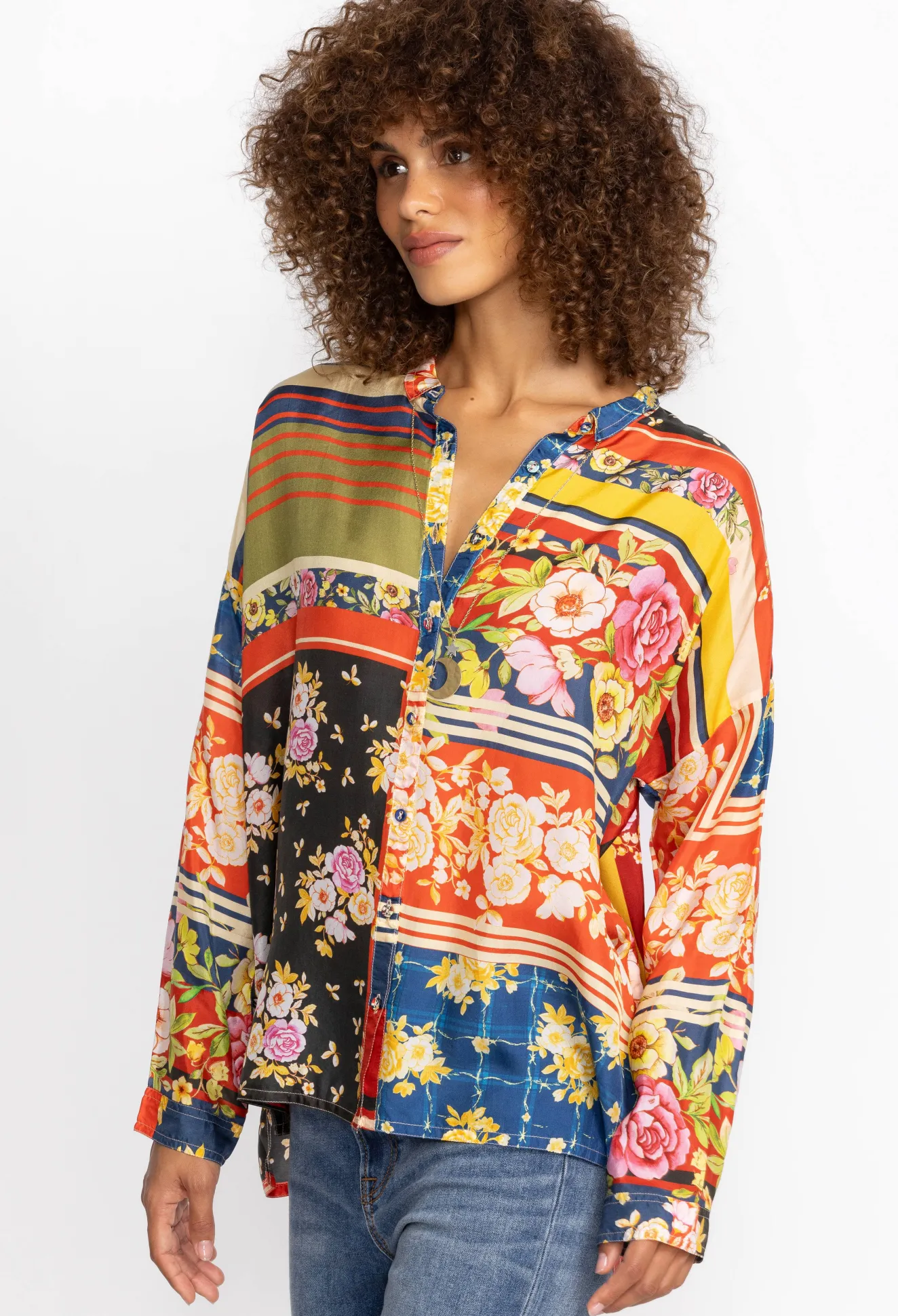 Women Johnny Was The Audrey Oversized Blouse