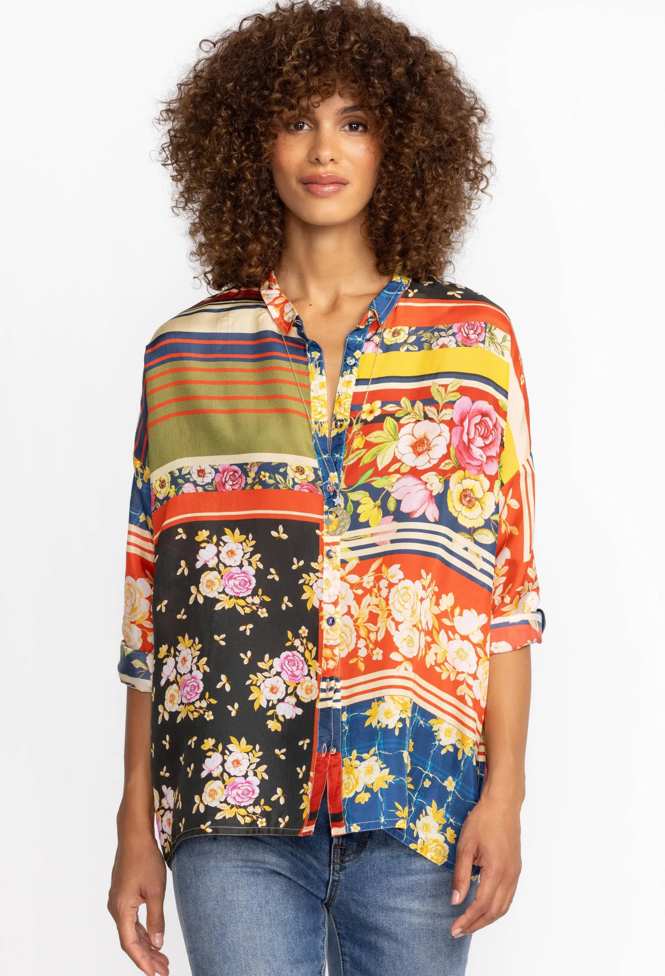 Women Johnny Was The Audrey Oversized Blouse
