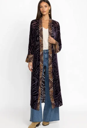 Women Johnny Was Twilight Silk Kimono