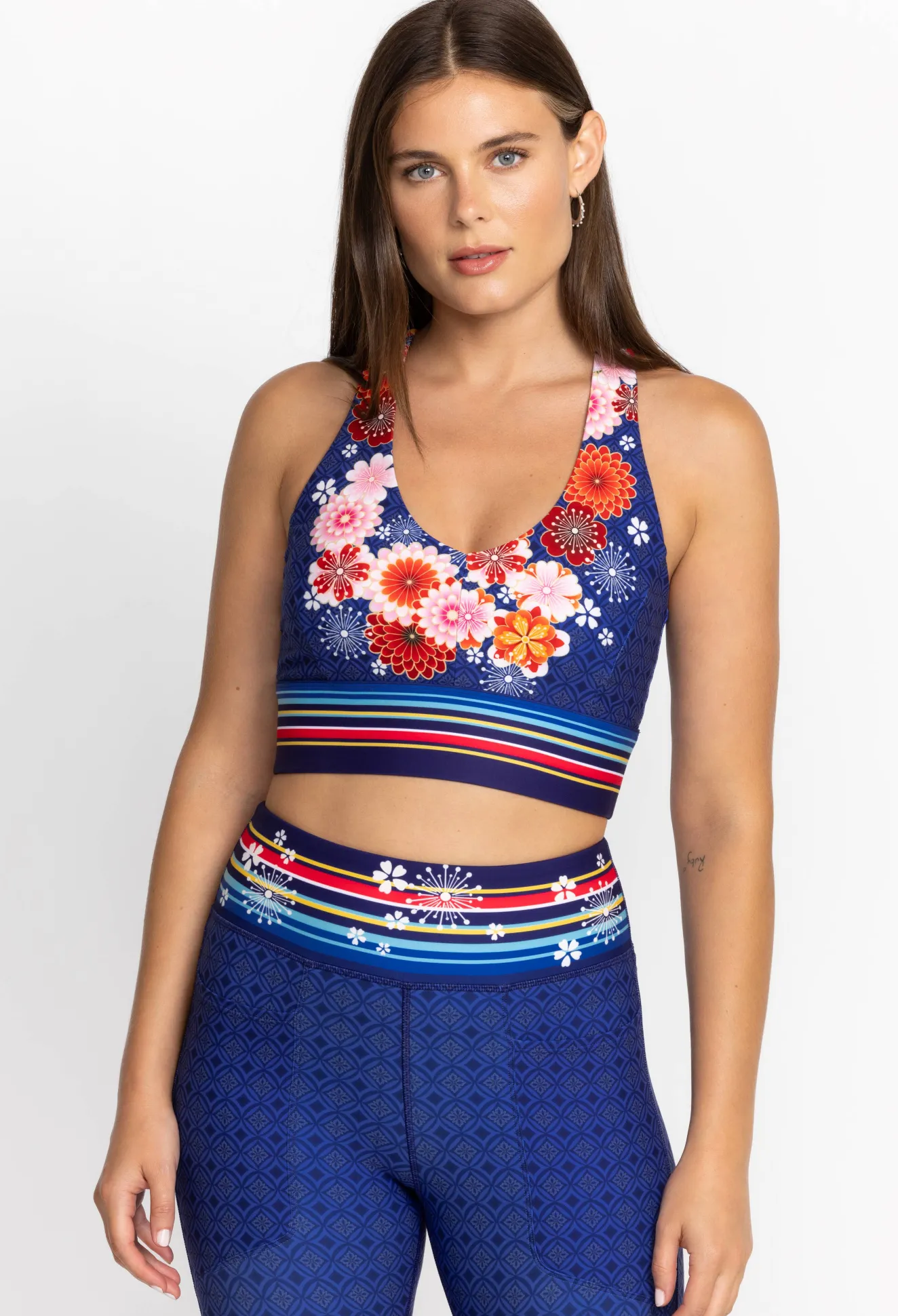 Women Johnny Was V-Front Sports Bra