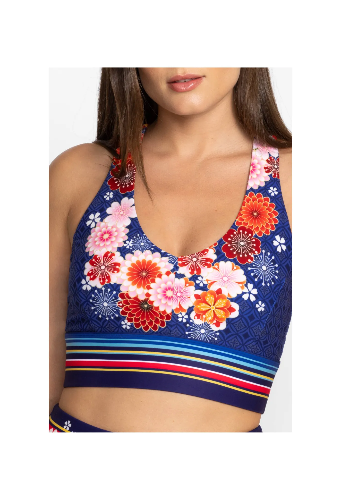 Women Johnny Was V-Front Sports Bra